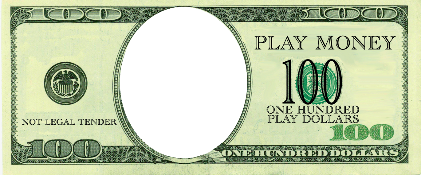 Printable Play Money 10 Dollar Bills