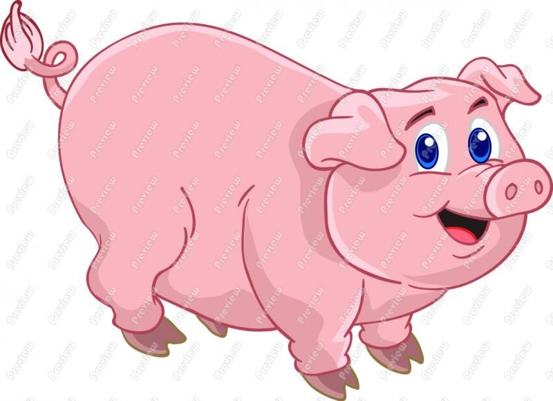 Pig Clipart clip art.