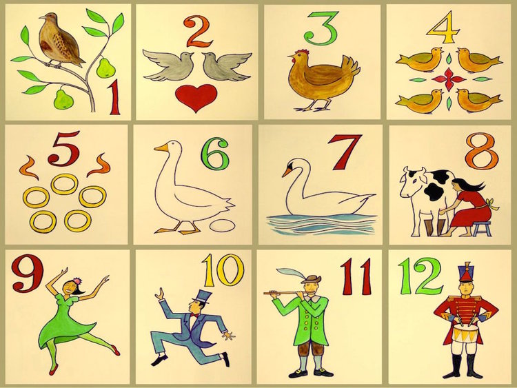 12 days of christmas clipart » Clipart Station.