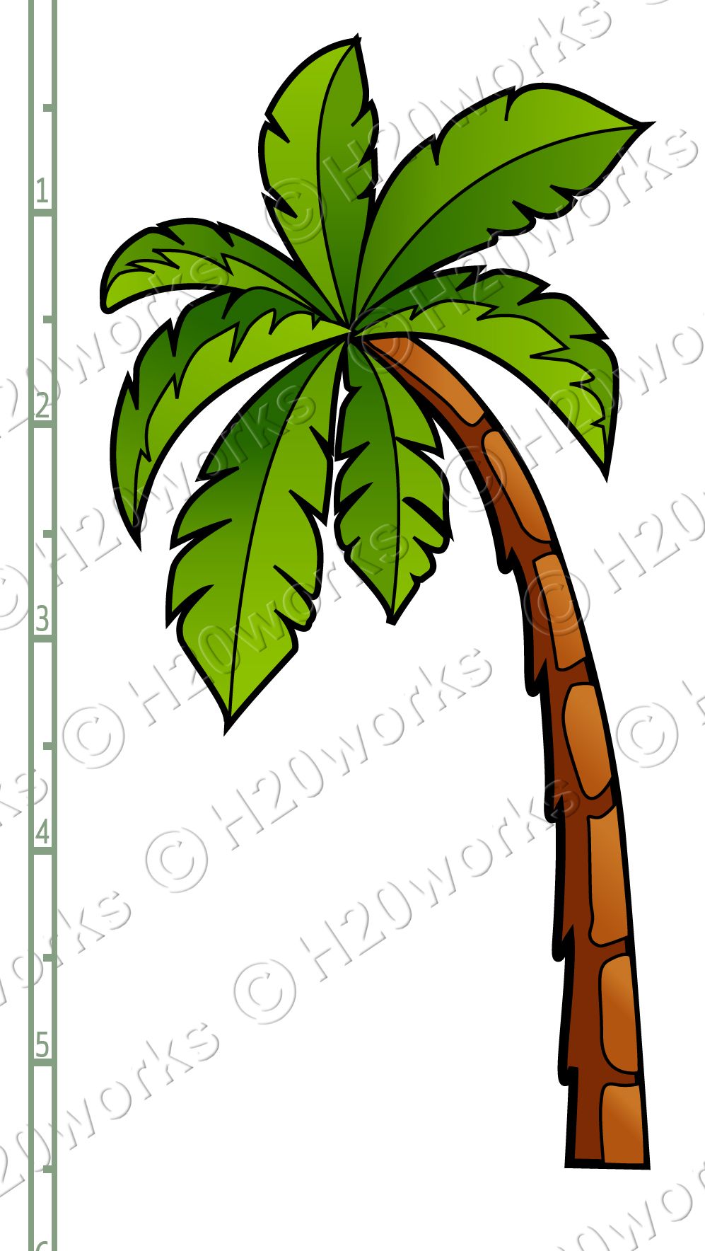 palm trees clip art.