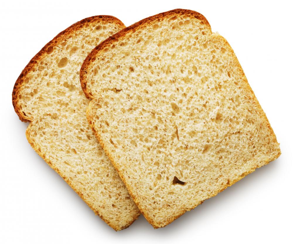 2 Slices Of Bread Clipart.