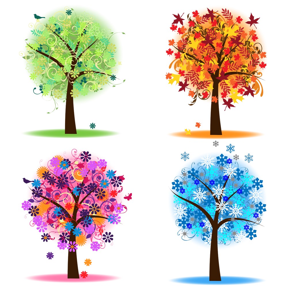 2267 Seasons free clipart.