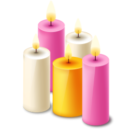 Clipart candle five, Clipart candle five Transparent FREE.