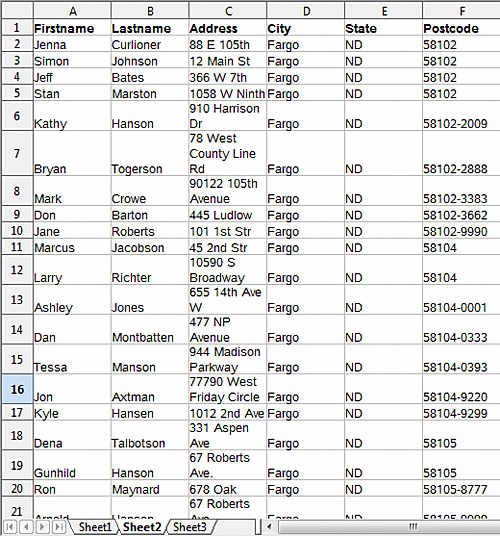 OpenOffice.org Training, Tips, and Ideas: Sorting mixed 5.