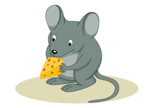 5 mice clipart Transparent pictures on F.