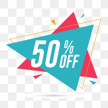 50 Off PNG Images.