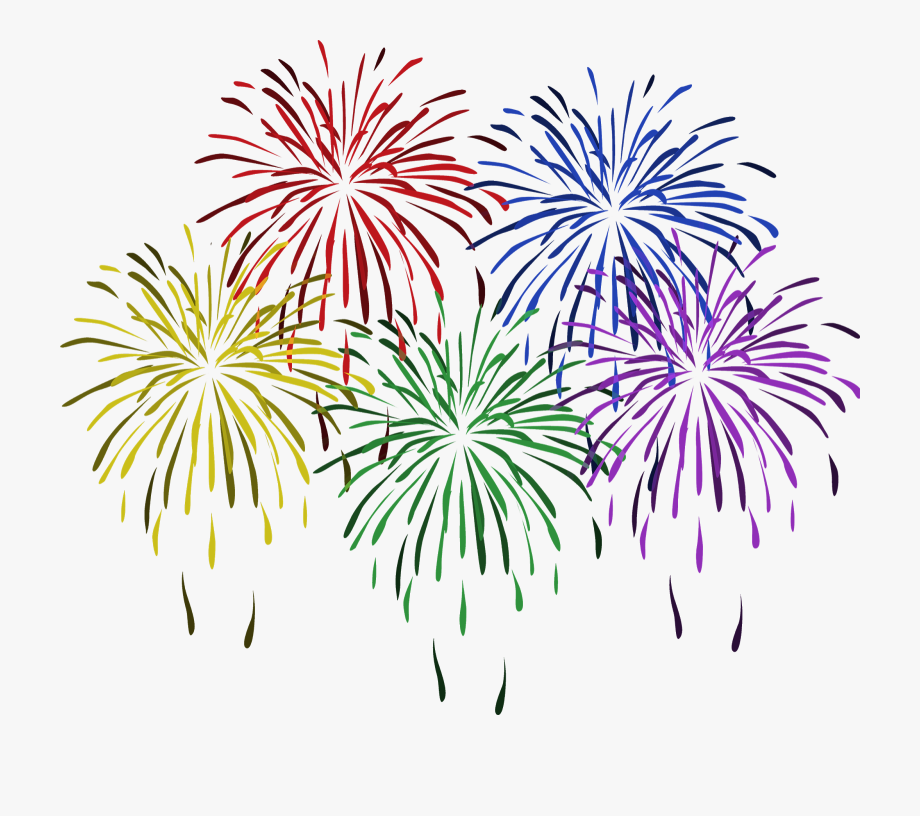 Free Clip Art Of New Year Fireworks Clipart 8 Happy.