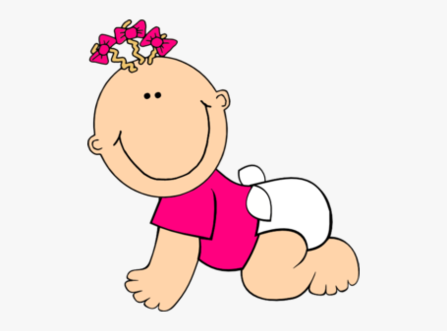 Baby Girl Clipart.