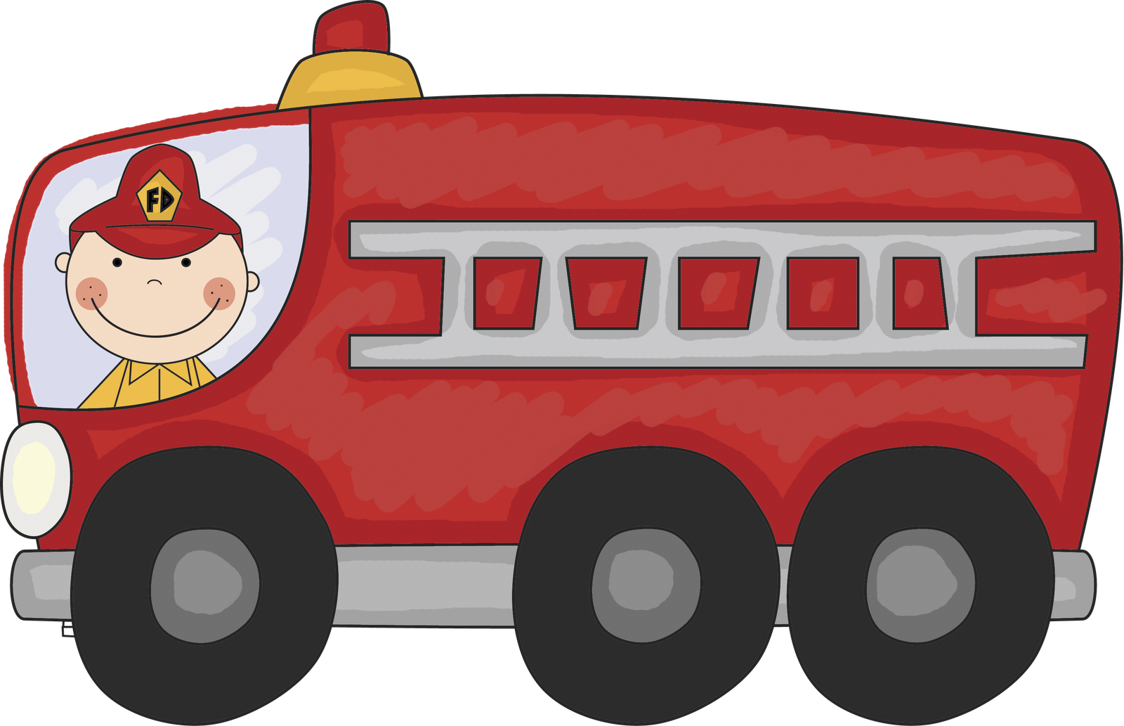 Free Fire Truck Clip Art Pictures.