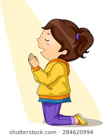 Girl praying clipart 5 » Clipart Station.