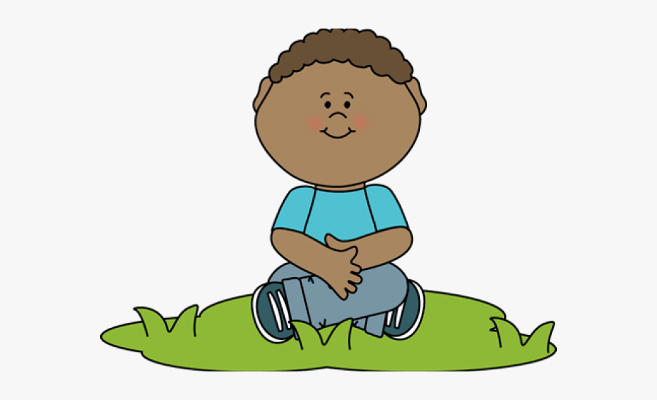 Alone Clipart Girl Sit.