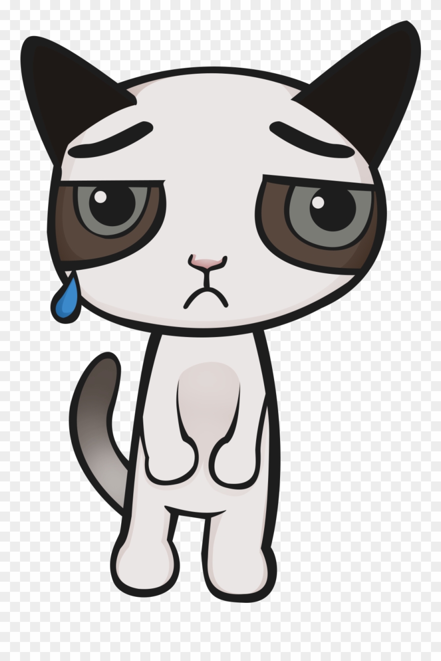 Vector Free Grumpy Cat Food Clip Art Transprent Png.