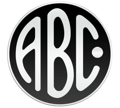 ABC motorcycle logo history and Meaning, bike emblem.