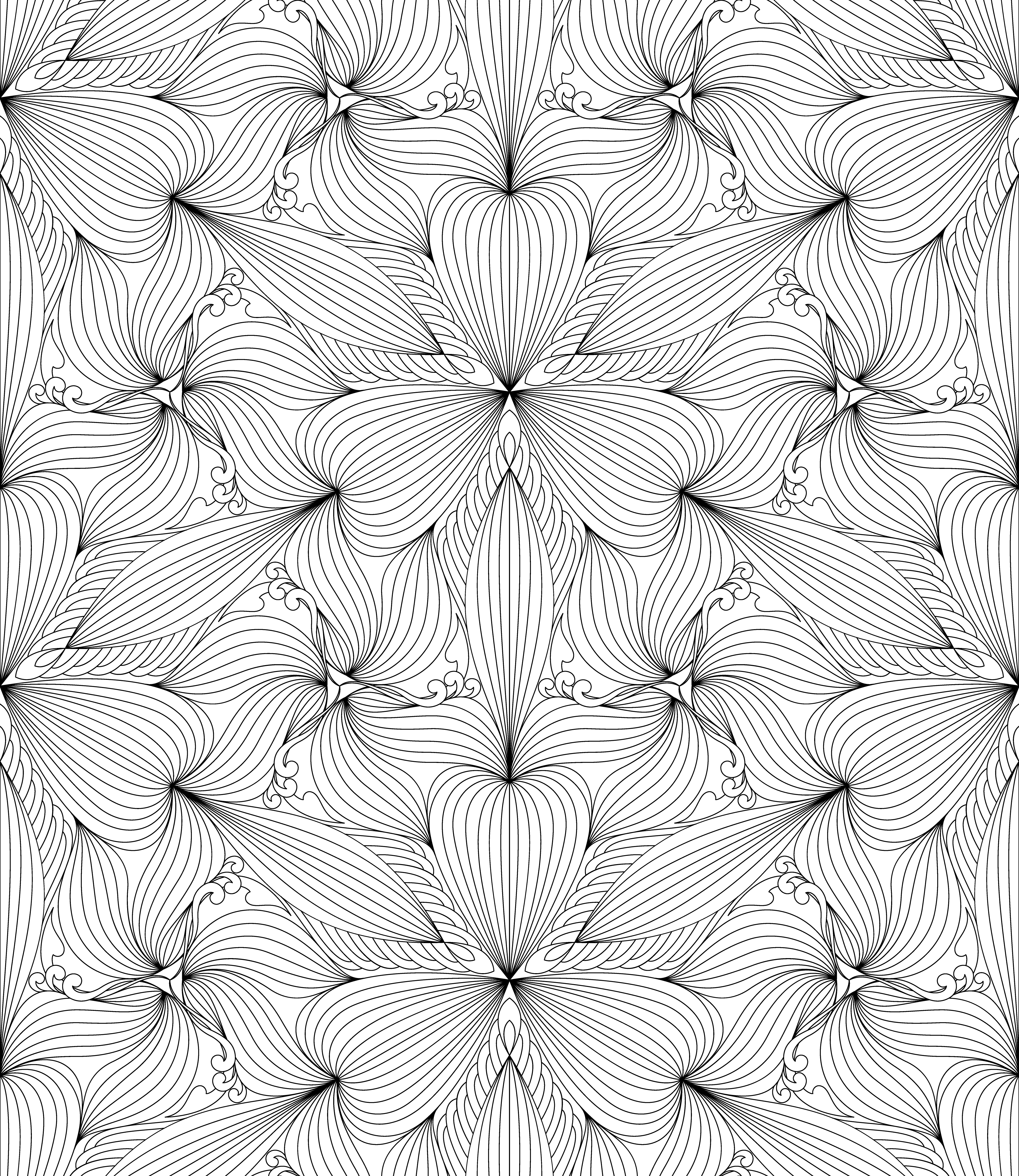 Abstract seamless geometric pattern, vector illustration.