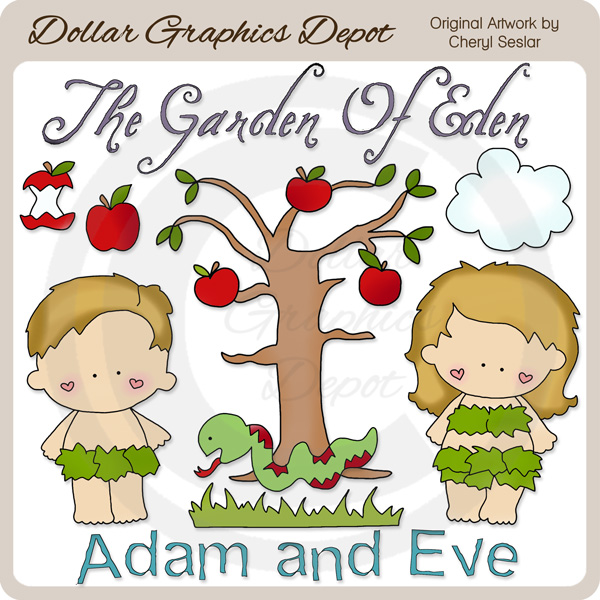 Adam and eve clipart - Clipground