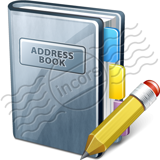 Address Book Clipart.