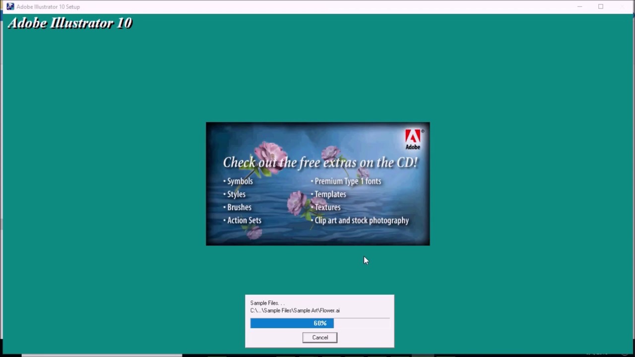 How to Install Adobe illustrator 10 Software.