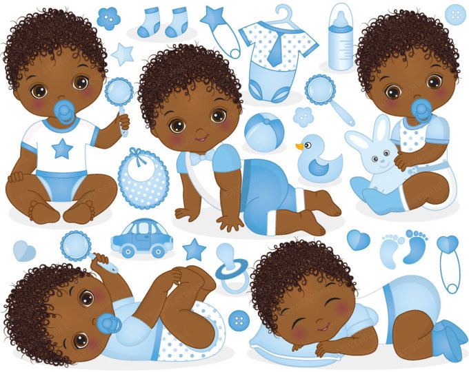 Baby Boy Clipart.