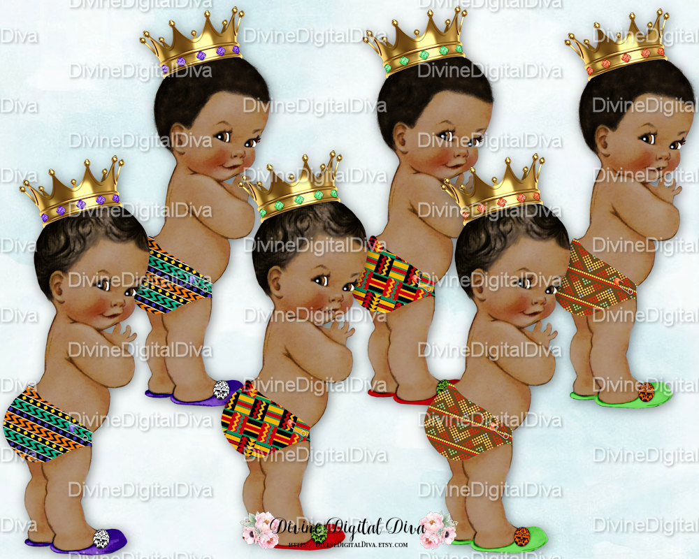 African Prince Clipart.