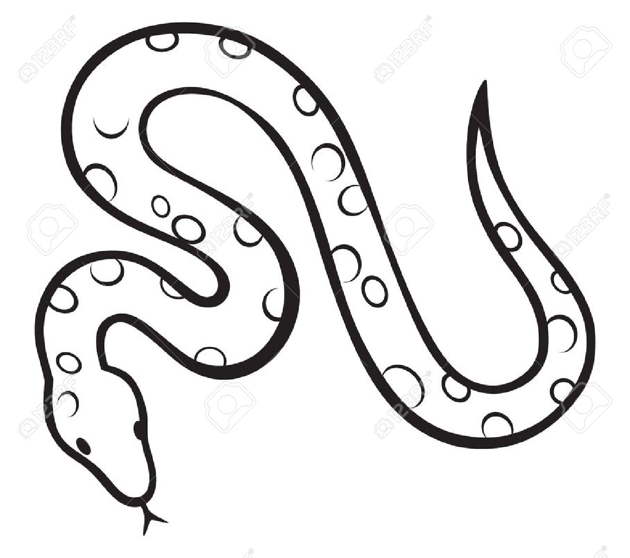 Free Snake Cliparts Black, Download Free Clip Art, Free Clip.