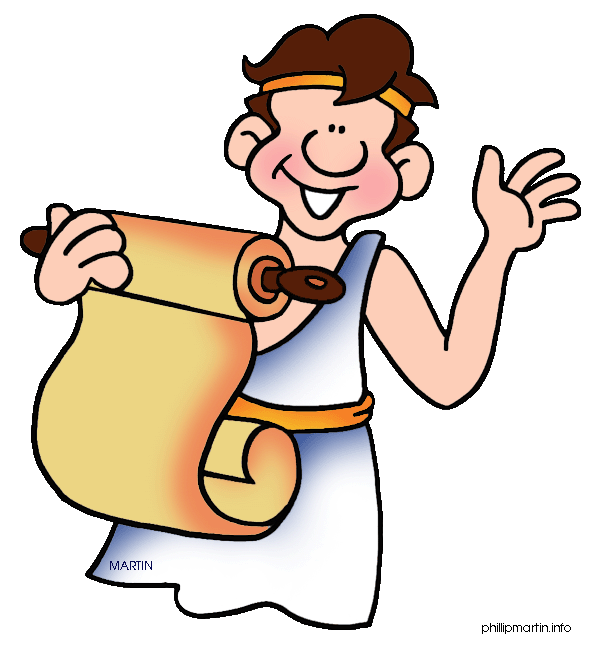 Ancient Greece People Clipart.