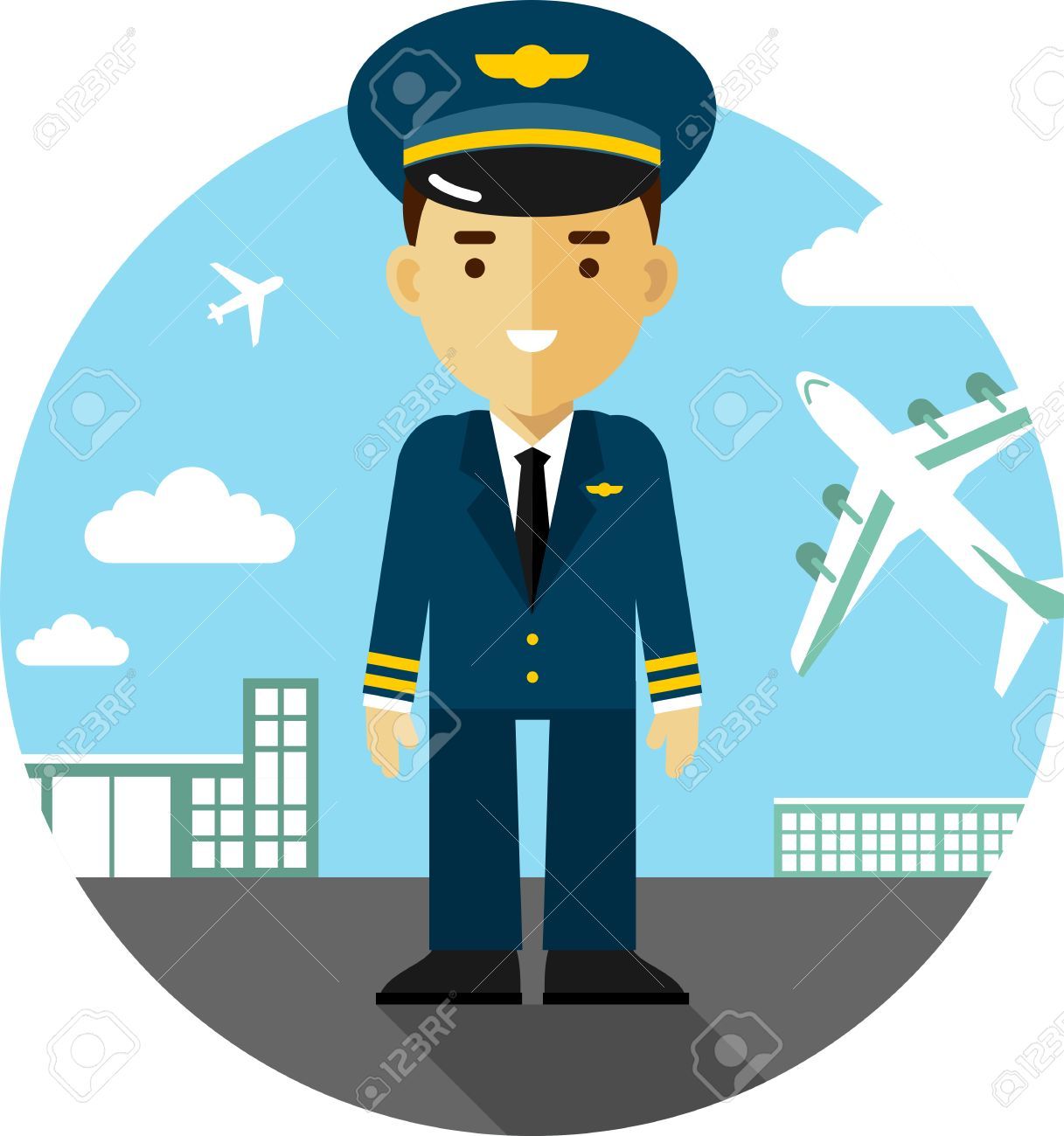 Image result for pilot clipart.