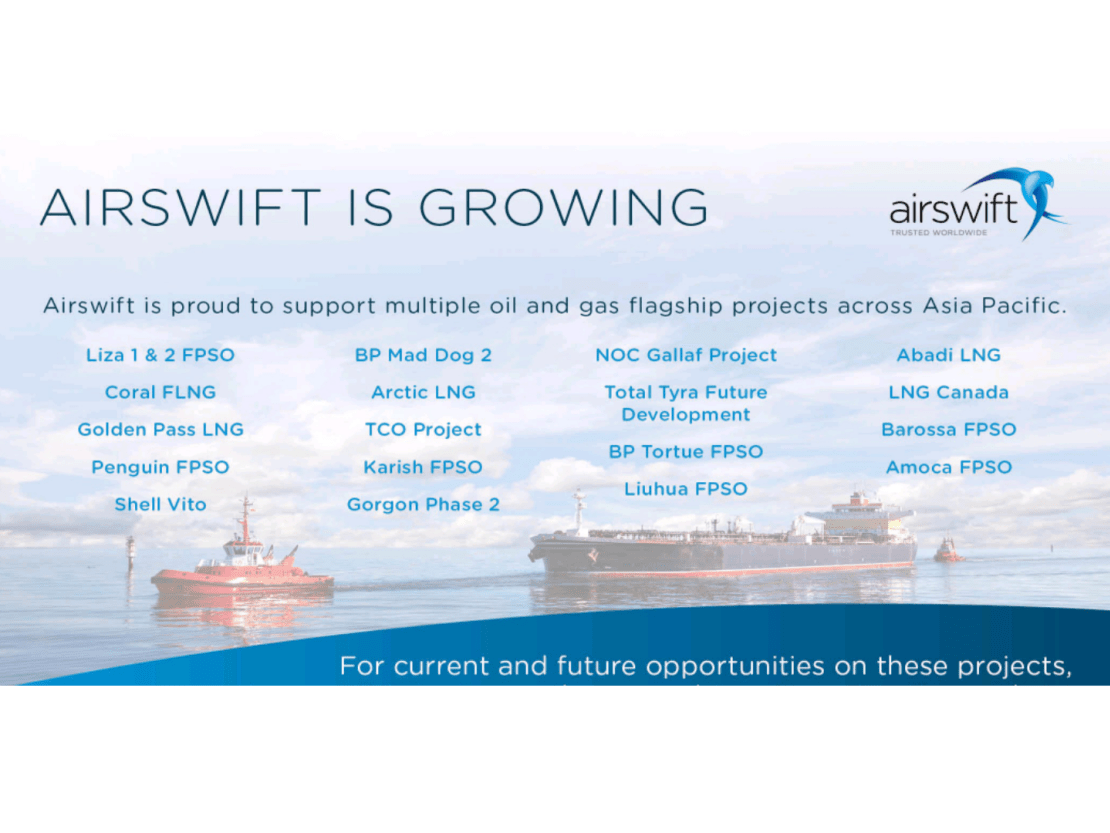 LNG, FPSO, FLNG Project Jobs @ Airswift.