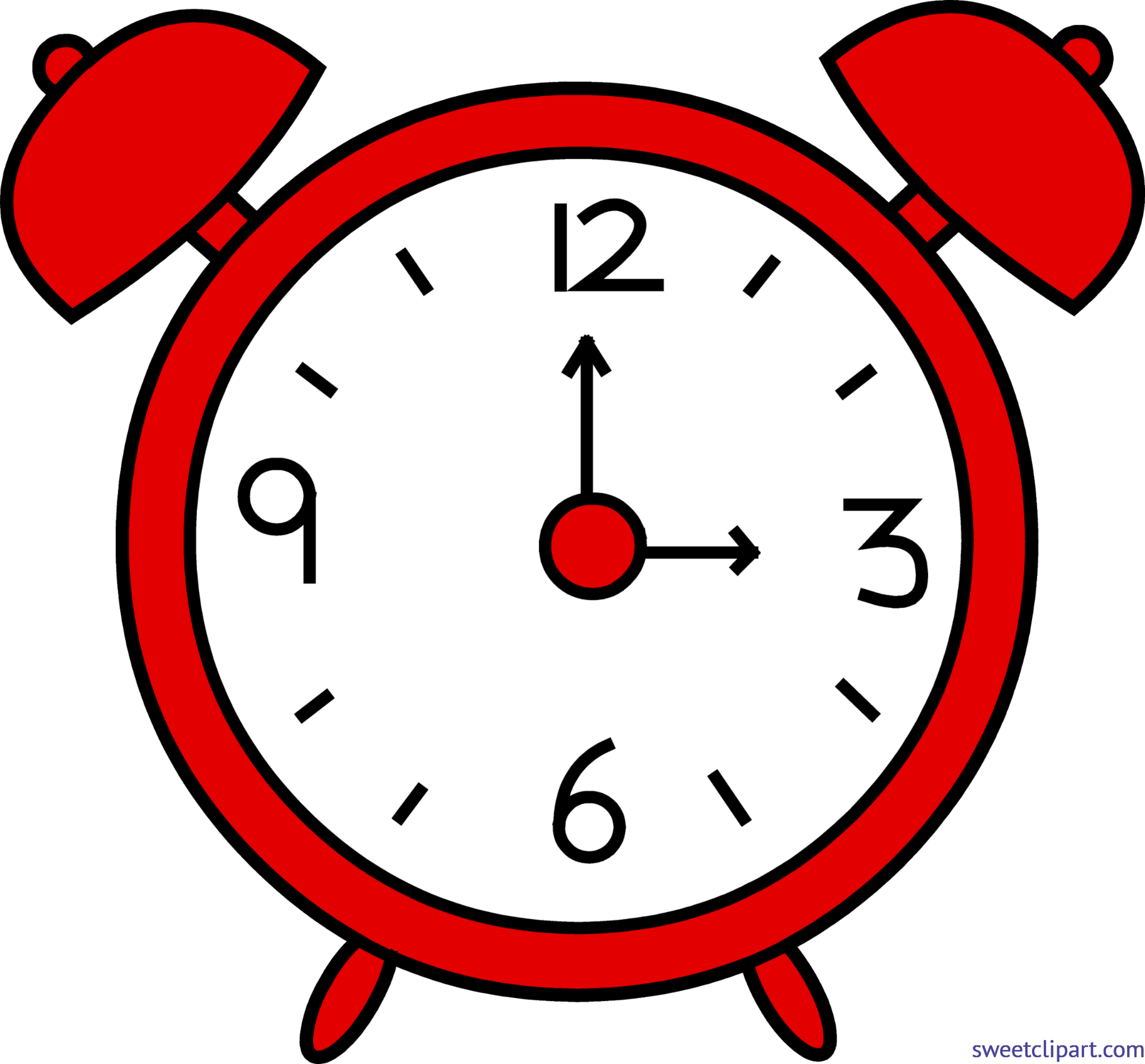 Alarm Clock Clipart Transparent.