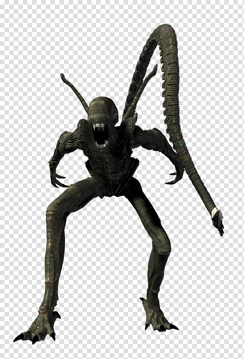 Alien Predator, Alien xenomorph transparent background PNG.