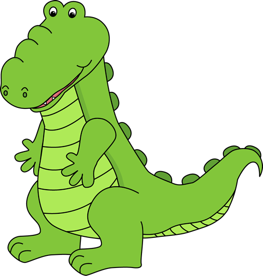 Alligator Clip Art.