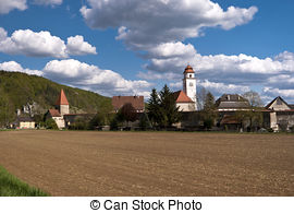 Stock Foto von dollnstein, altmuehltal, deutschland.