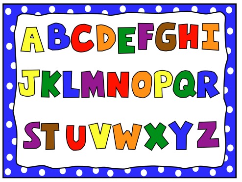 Alphabet Clipart.