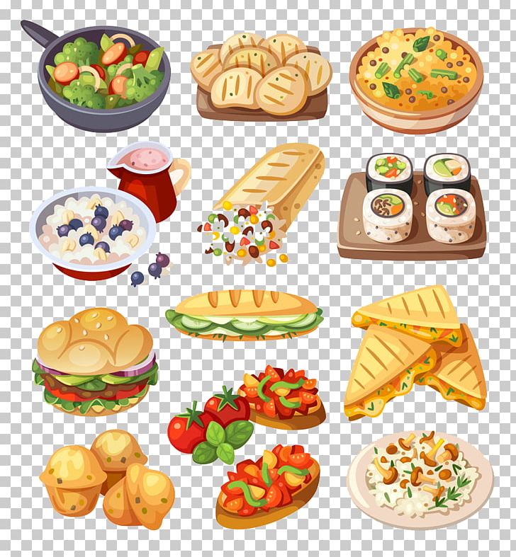 Fast Food Hamburger Sushi Illustration PNG, Clipart.