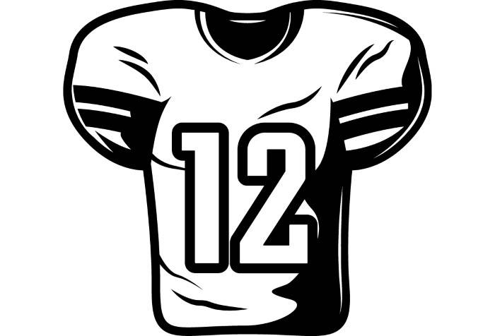 18548 Football free clipart.