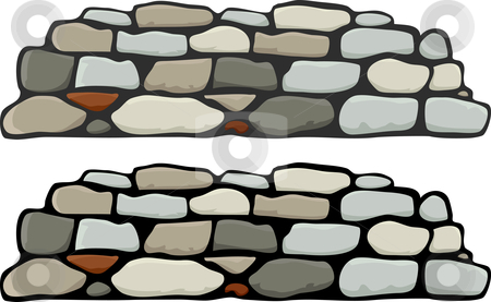 Stone Wall Clipart.