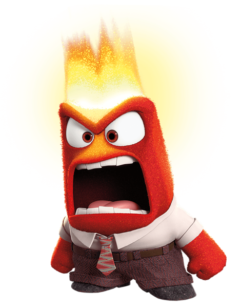 Anger clipart inside out, Anger inside out Transparent FREE.