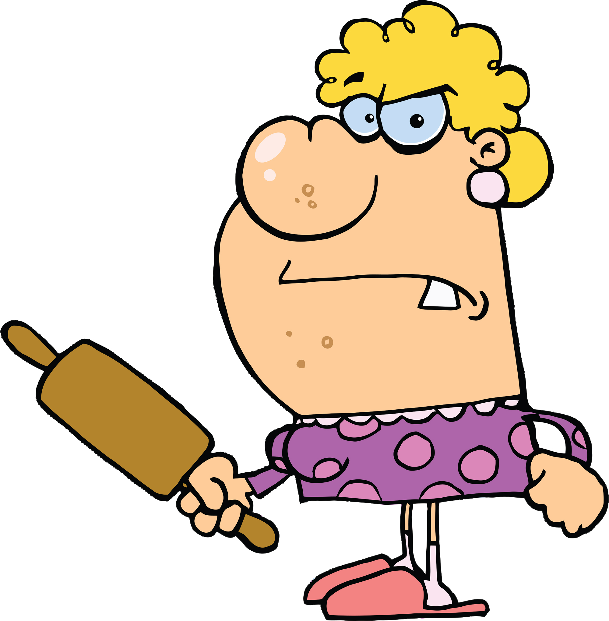 Free Grumpy Woman Cartoon, Download Free Clip Art, Free Clip.