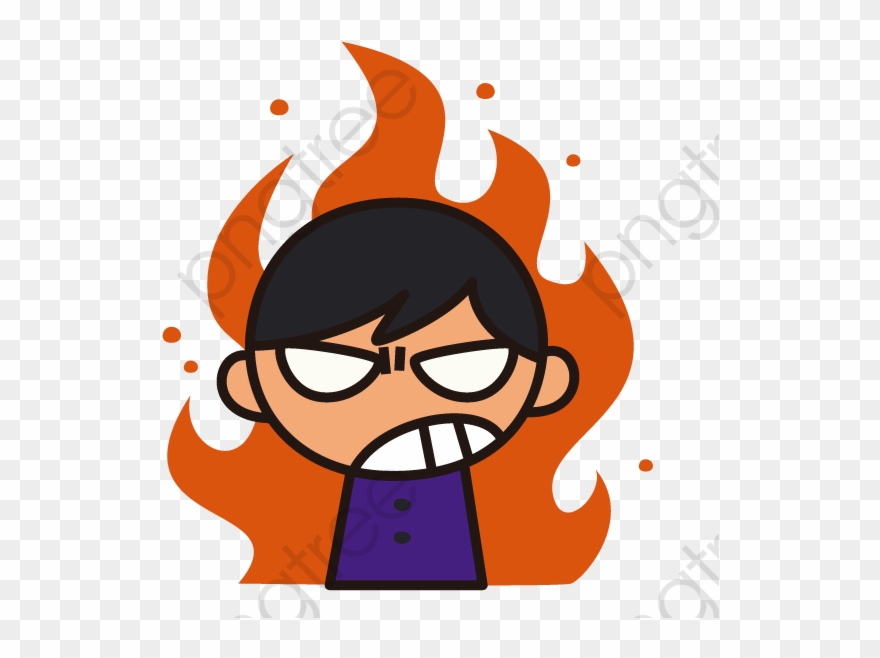 Cartoon Angry Boy Angry Clipart Boy.