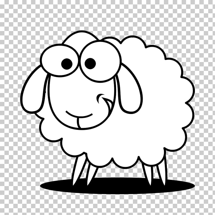 Black sheep White Goat , Free Sheep PNG clipart.