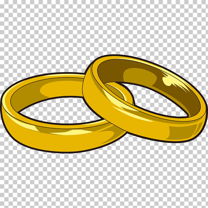 Anillo de boda, anillo pintado a mano PNG Clipart.