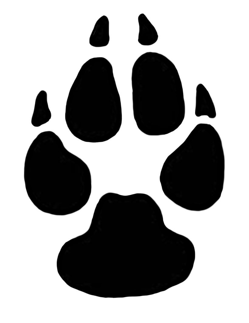 Paw Prints Clipart.