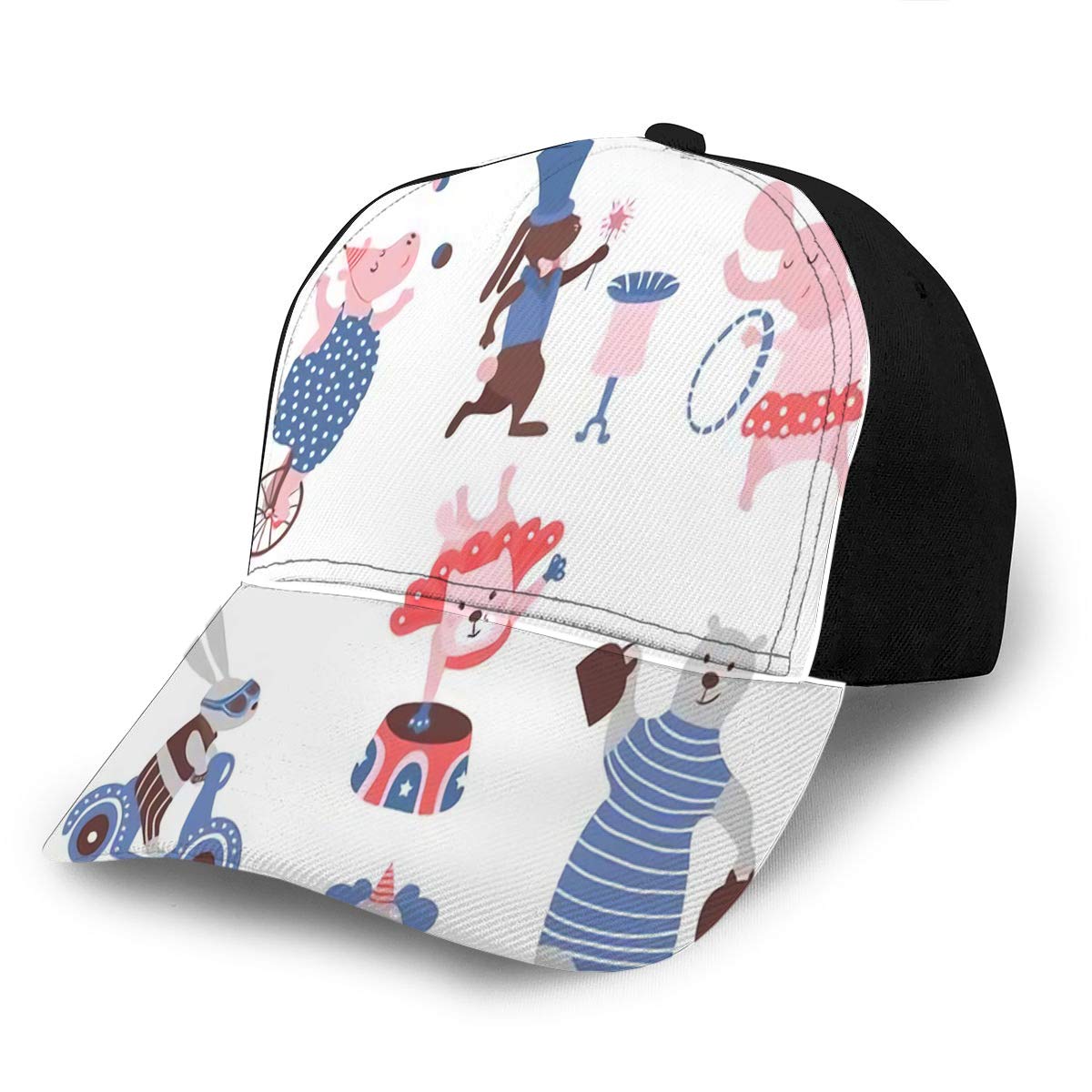 Amazon.com: Baseball Caps Hats Circus Animals Clipart Hippo.