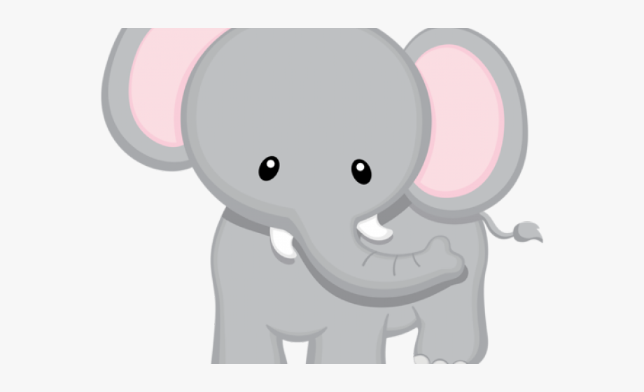 Baby Animal Clipart Big Small Elephant.