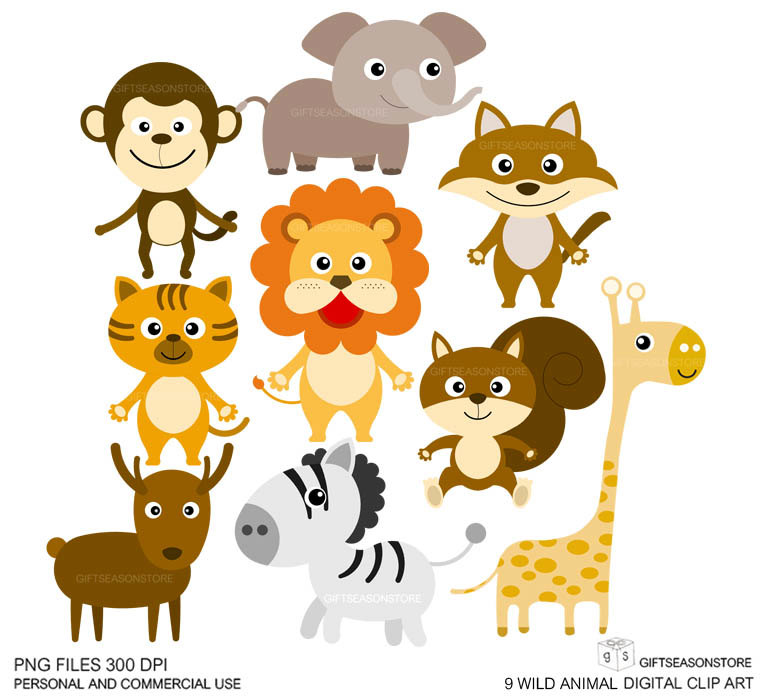 Clip Art Animals.