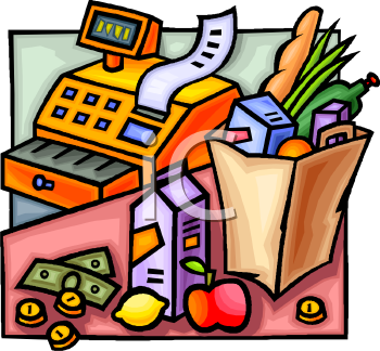 1043 Supermarket free clipart.