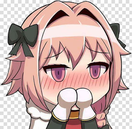 Discord Anime Emoji Video 4chan, Astolfo transparent.