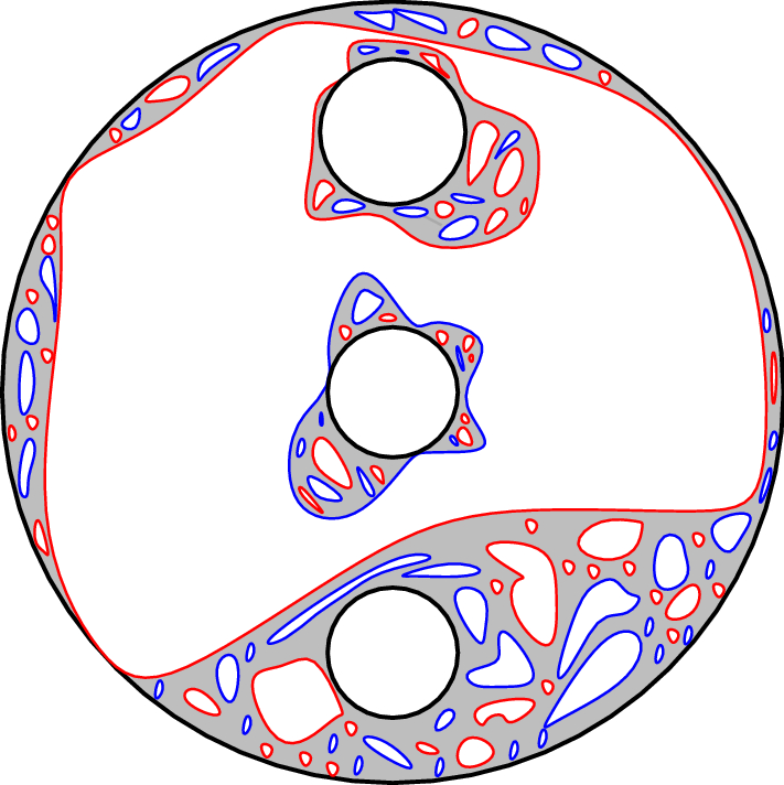 First passage sets of the 2D continuum Gaussian free field.