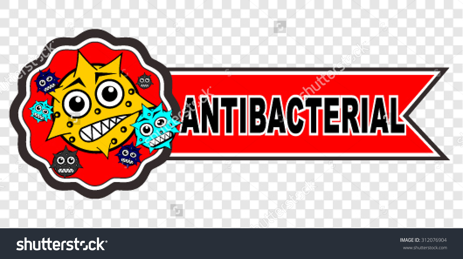 Antibacterial Vector Stock Vector 312076904.