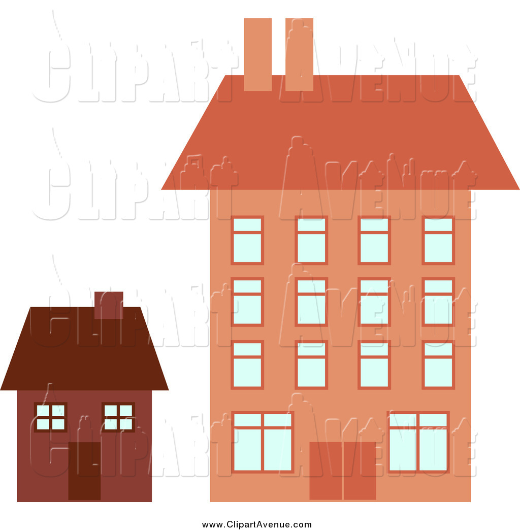 Apartment Building Clip Art.