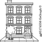 Apartment Building Clip Art.